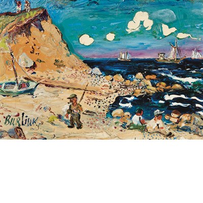 Lot 95 - David Davidovich Burliuk Russian/American,...