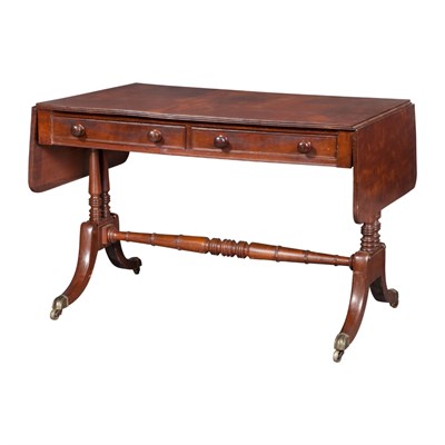 Lot 147 - Classical Mahogany Sofa Table English, early...