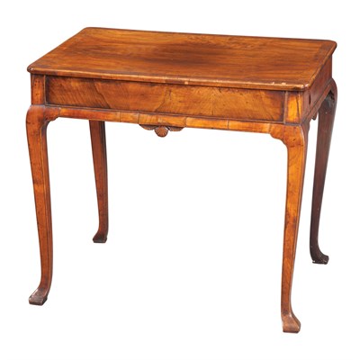 Lot 99 - George II Style Walnut Tea Table The...