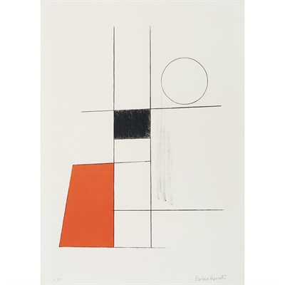 Lot 133 - Barbara Hepworth (1903-1975) MYCENAE Color...