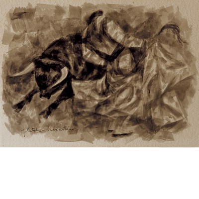 Lot 78 - Fletcher Martin American, 1904-1979 Bullfight...