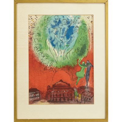 Lot 122 - Marc Chagall THE OPERA (MOURLOT 102) Color...