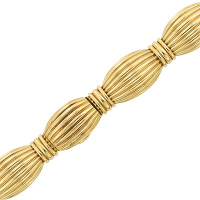 Lot 115 - Gold Bracelet-Watch, OJ Perrin, Paris