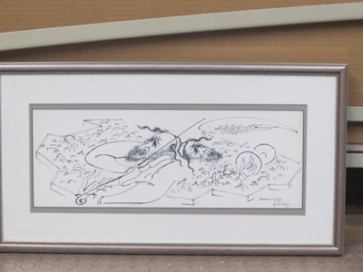 Lot 30 - Chaim Gross American, 1904-1991 Acrobat Signed...