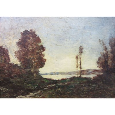 Lot 44 - French School 19th/20th Century Path to the...