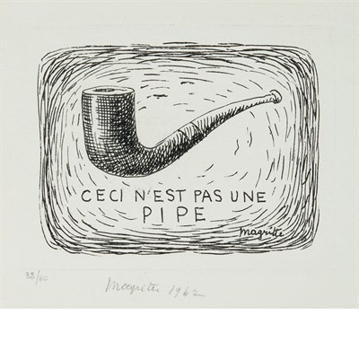 Lot 102 - Rene Magritte (1898-1967) CECI N'EST PAS UNE...