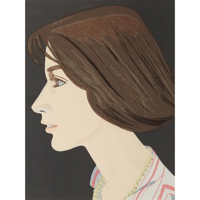 Lot 88 - Alex Katz SUSAN (M. 90; S. 91) Color...