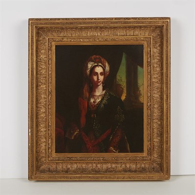 Lot 59 - Attributed to Louis Henri Grevedon The Actress...