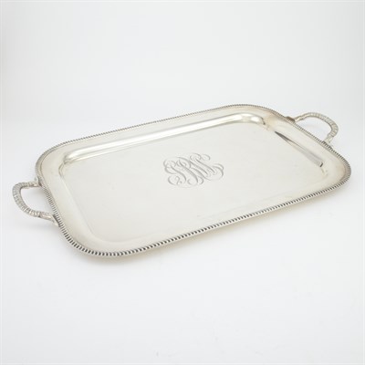 Lot 279 - American Sterling Silver Tray Fisher Length 24...