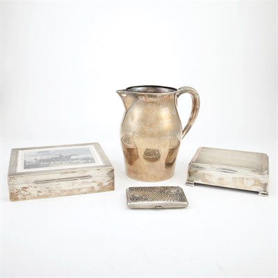 Lot 282 - Miscellaneous Group of Silver Table Articles...