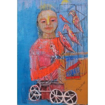 Lot 100 - Nahum Tschacbasov Russian/American, 1899-1984...