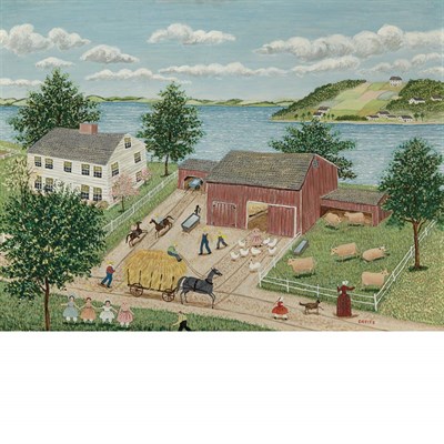 Lot 77 - Albert Webster Davies American, 1889-1967...