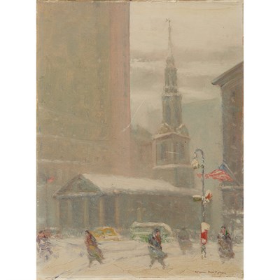 Lot 119 - Johann Berthelsen American, 1883-1972 St. Paul'...