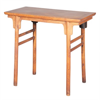 Lot 123 - Chinese Huanghuali Diminutive Altar Table...