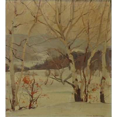 Lot 31 - Emile Albert Gruppe American, 1896-1978 Winter...