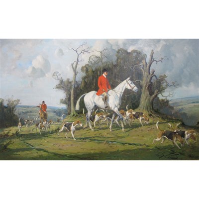 Lot 109 - George Wright British, 1860-1942 Going Out...