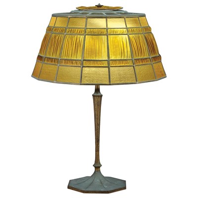 Lot 435 - Tiffany Studios Gilt-Bronze and Favrile Glass...