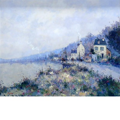 Lot 92 - Jean-Pierre Dubord French, b. 1949 La Seine...