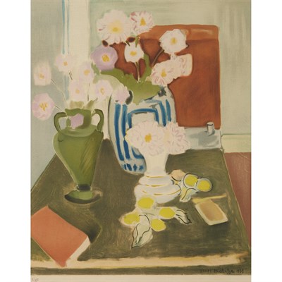 Lot 111 - After Henri Matisse NATURE MORTE Color offset...