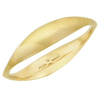 Lot 83 - Gold Bangle Bracelet, Georg Jensen by Hans Hansen