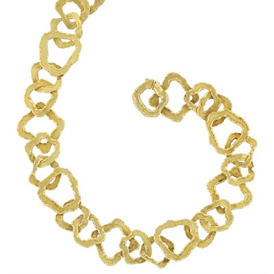 Lot 267 - Gold Necklace, Chaumet, Paris
