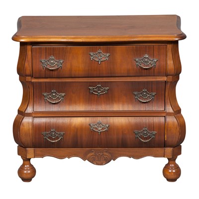 Lot 168 - Dutch Style Mahogany Diminutive Chest of...