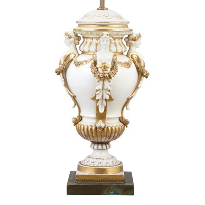Lot 226 - Continental Neoclassical Style Porcelain...