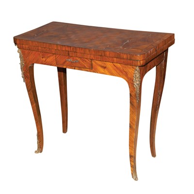 Lot 175 - Louis XV Style Parquetry Inlaid Kingwood...