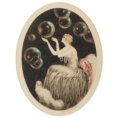 Lot 78 - Louis Icart BUBBLES (H./C./I. 404)...