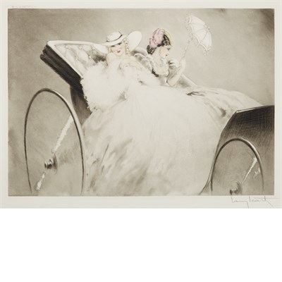 Lot 82 - Louis Icart ON THE CHAMPS ELYSEES (H./C./I....