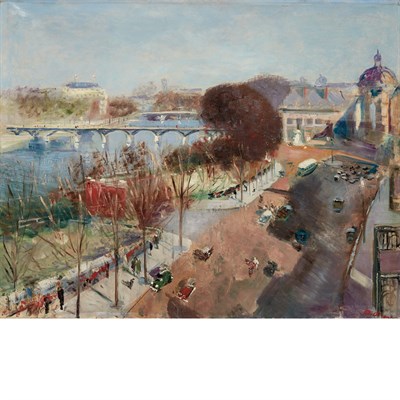 Lot 44 - Lucien Adrion French, 1889-1953 Le Pont des...