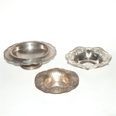 Lot 250 - Group of Three American Sterling Silver Bowls...