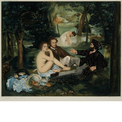 Lot 104 - After Edouard Manet by Jacques Villon LE...
