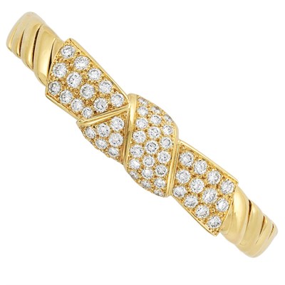 Lot 44 - Gold and Diamond Bracelet, Van Cleef & Arpels, France