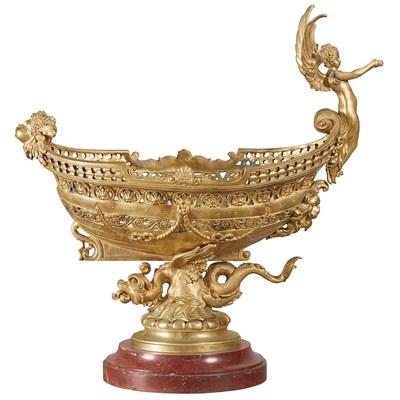 Lot 477 - Renaissance Style Gilt-Bronze Center Bowl Of...