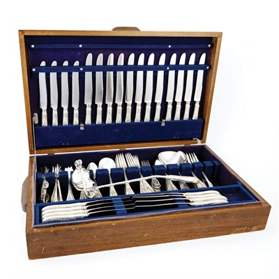 Lot 295 - Manchester & Co. Sterling Silver Flatware...