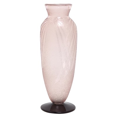 Lot 294 - Group of Three Schneider Acid Etched Glass...