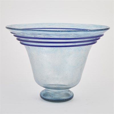 Lot 318 - Schneider Glass Vase Circa 1930 Of inverted...