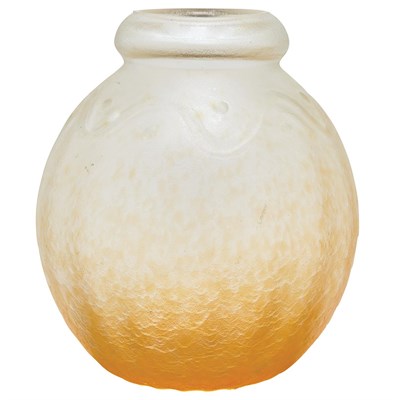 Lot 296 - Two Schneider Acid Etched Glass Vases Circa...