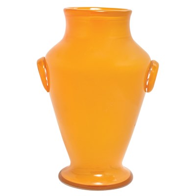 Lot 287 - Schneider Glass Vase Circa 1930 Of urn form,...