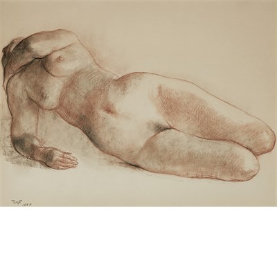 Lot 52 - Francisco Zuniga Mexican, 1912-1998 Nude, 1968...
