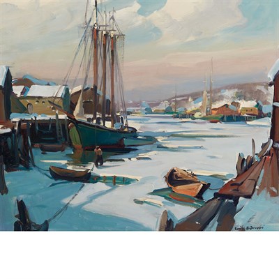 Lot 88 - Emile Albert Gruppe American, 1896-1978...