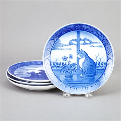 Lot 480 - Group of Three Royal Copenhagen Porcelain...