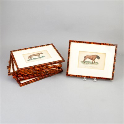Lot 500 - Set of Seven Framed Prints of Animals and...