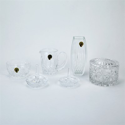 Lot 502 - Group of Six Waterford Glass Table Articles...