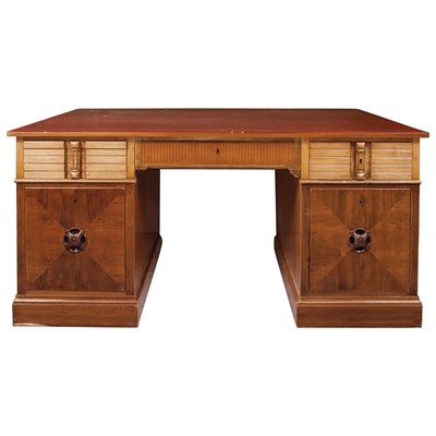 Lot 288 - Johan Rhode Fruitwood, Mahogany and Ash Desk...
