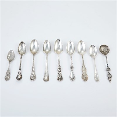 Lot 514 - Group of Twenty-Five American Sterling Silver...