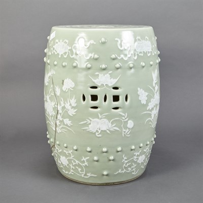 Lot 479 - Pair of Chinese Celadon Glazed Porcelain...