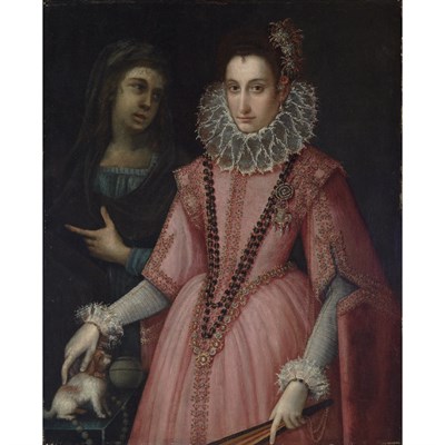 Lot 15 - Lavinia Fontana Italian, 1552-1614 Portrait of...