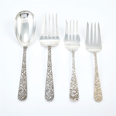 Lot 533 - Group of S. Kirk & Son Sterling Silver Serving...